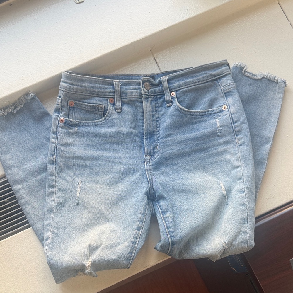 GAP Light Blue Straight Leg Jeans